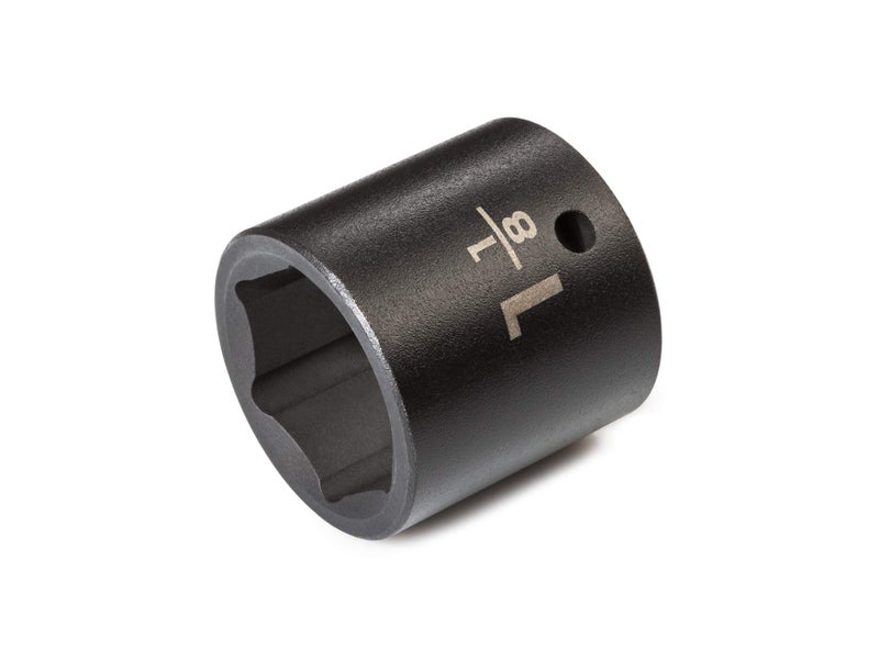 TEKTON 1/2 Inch Drive x 1-1/8 Inch Shallow 6-Point Impact Socket | SID22029 - Image 1